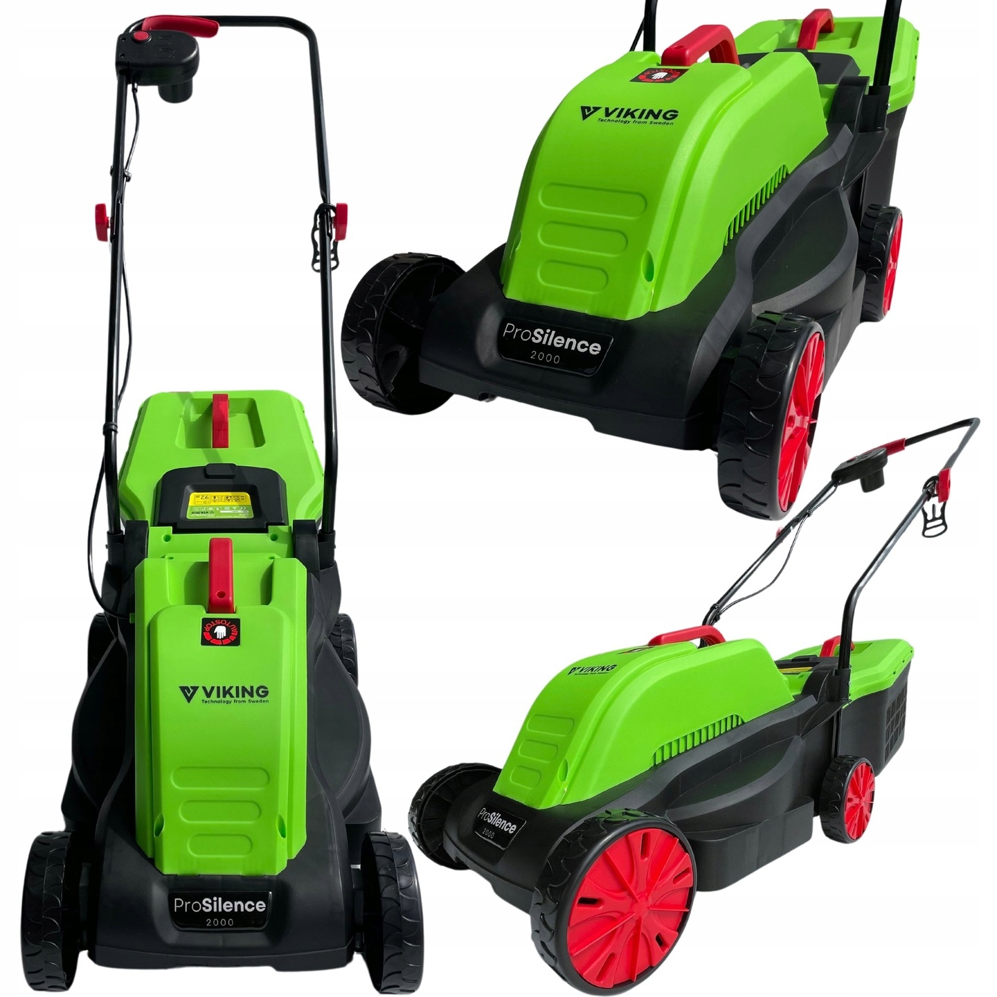 Elektrická kosačka na trávu Viking 2000 W 30 l